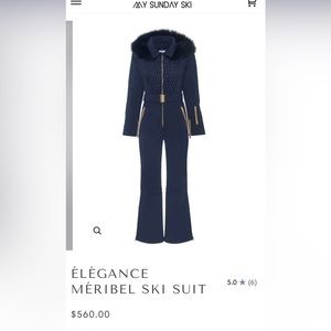 COPY - MY SUNDAY SKI ÉLÉGANCE MÉRIBEL SKI SUIT
